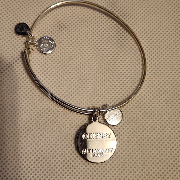 Disney Alex and Ani Bracelet Alice In Wonderland We're All Mad Here 2018 - Picture 4 of 5